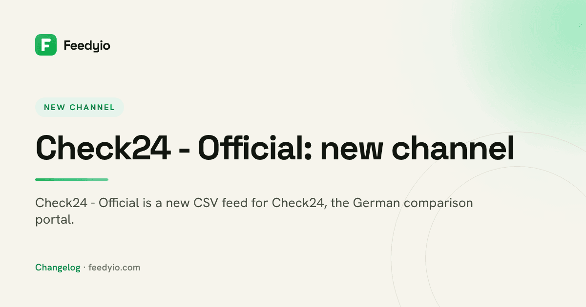 Check24 - Official: new channel